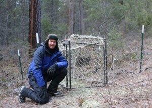 Deer trap in the study site